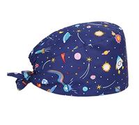 PlandleLee Medical with Click System,Cappello da Lavoro Unisex, Cappello da Lavoro con Stampa in Cotone 100% (Autoclave)