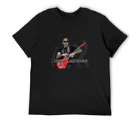 PLANDOO Joe T-Shirt Satriani Cotton Men's Stylish Personalized Short Sleeve T-Shirt L