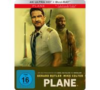 Plane - Limitiertes Steelbook (4K Ultra HD) (+ Blu-ray) (4K UHD Blu-ray) Butler