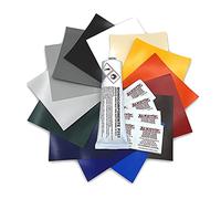 Planen - Kit di riparazione per telone di camion, con adesivo in PVC, dimensioni: 100 x 100 cm