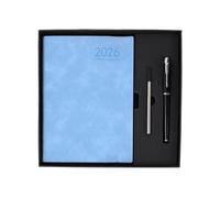 Planer Notebook - 2026 Diario | Agenda settimanale | Organizer Notebook | A5 Daily Agenda Full 12 mesi Notes Journal Stationery for Fitness Travel College School Business