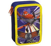 Planes - Astuccio 3 Cerniere, Blu/Giallo