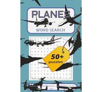Planes word search puzzle book: Word search puzzle book about planes, jets and helicopters |6x9 110 pages| 50+ puzzles a great gift for the holidays or everyday usage