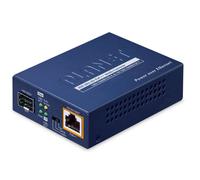 PLANET 1-Port 100/1000X SFP to convertitore multimediale di rete 1000 Mbit/s Blu