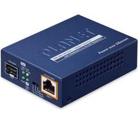 PLANET 1-Port 100/1000X SFP to convertitore multimediale di rete 1000 Mbit/s Blu