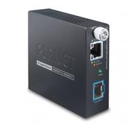 PLANET 10G/5G/2.5G/1G/100M Copper to convertitore multimediale di rete Interno Nero