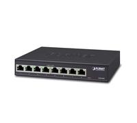 PLANET-805 - Switch Gigabit Ethernet 8 Porte 10/100/1000BASE-T, Fanless, Jumbo Frame 9K