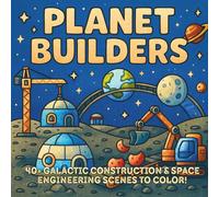 Planet Builders: Space Construction, Cosmic Engineering & Galactic Design - A STEM-Inspired Coloring Book of Futuristic Machines and Interplanetary Inventions