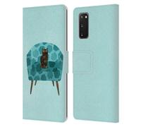 PLANET CAT POLTRONA CUSTODIA COVER A PORTAFOGLIO IN PELLE PER SAMSUNG TELEFONI 1
