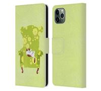 PLANET CAT POLTRONA CUSTODIA COVER A PORTAFOGLIO PER APPLE iPHONE TELEFONI