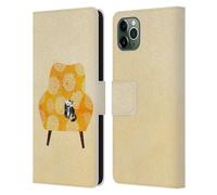 PLANET CAT POLTRONA CUSTODIA COVER A PORTAFOGLIO PER APPLE iPHONE TELEFONI