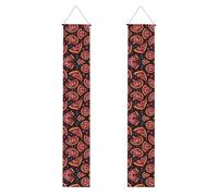 Planet Color Pink Pizza Pattern laurea festa banner - decorazione interna ed esterna,