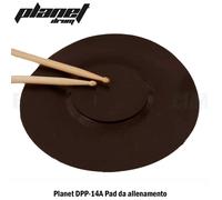 Planet DPP-14A Pad da allenamento cappello del prete gomma da 14'' per rullante