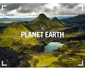 Planet Earth Gallery Kalender 2027 | Bildgewaltiger Landschaftskalender im großen Querformat (66x50 cm) | Natur-Fotografie im Großformat