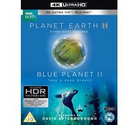 Planet Earth II & Blue Planet II Boxset (4K UHD Blu-ray) Sir David Attenborough