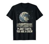 Planet Earth Sei Un Equipaggio Globe Space Funny Maglietta