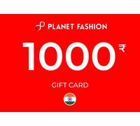 Planet Fashion Gift Card 1000 INR Key - INDIA