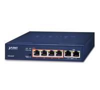 Planet Switch 4-Port 10/100TX 802.3AT Poe + 2-Port 10/100TX (60W)