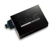 Planet FT802 convertitore multimediale di rete 100 Mbit/s 1310 nm Modalità multipla Nero
