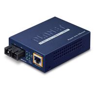 PLANET FTP-802S15 convertitore multimediale di rete 100 Mbit/s 1310 nm Modalità singola Blu