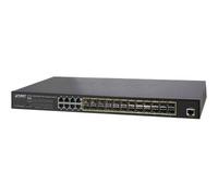 PLANET GS-5220-16S8CR switch di rete Gestito L2+ Gigabit Ethernet (10/100/1000) 1U Blu [GS-5220-16S8CR]