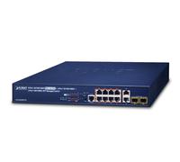 PLANET GS-5220-8P2T2S switch di rete Gestito L2+ Gigabit Ethernet (10/100/1000) Supporto Power over Ethernet (PoE) 1U Blu