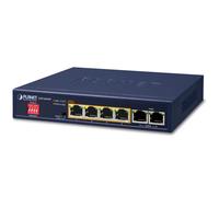 PLANET GSD-604HP switch di rete Non gestito Gigabit Ethernet (10/100/
