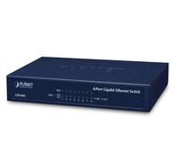 PLANET GSD-803 switch di rete Gigabit Ethernet (10/100/1000) Blu