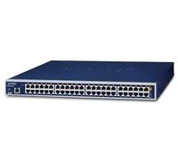 PLANET HPOE2400G switch di rete Gestito Gigabit Ethernet (10/100/1000) Supporto Power over (PoE) 1U Blu [HPOE-2400G]