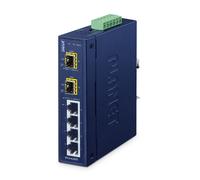 PLANET IFGS-620TF switch di rete Non gestito Fast Ethernet [10/100] Blu (Planet Industrial 4-Port Ring Ethernet) NEW