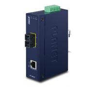 PLANET IFT-802T convertitore multimediale di rete 200 Mbit/s 1310 nm Blu (IP30 S
