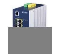PLANET IGS-12040MT switch di rete Gestito L2+ Gigabit Ethernet [10/100/1000] Blu