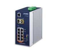 PLANET IGS-4215-4P4T2S switch di rete Gestito L2/L4 Gigabit Ethernet (10/100/1000) Supporto Power over (PoE) Blu, Bianco [IGS-4215-4P4T2S]