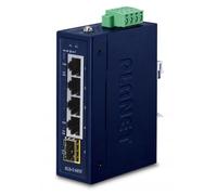 PLANET IGS-510TF switch di rete Non gestito Gigabit Ethernet [10/100/1000] Blu (