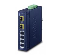 Planet IGS-620TF IP30 Industrial 4-Port 10/100/1000T + 2-Port 100/1000/2500X SFP