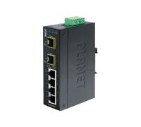 PLANET IGS-620TF switch di rete Non gestito Gigabit Ethernet [10/100/1000] Blu (IP30 Industrial 4-P 10/100/100 - + 2-P 100/1000X SFP Switch [-40 to 75 degree C] Warranty: 60M) [IGS-620TF]