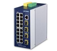 PLANET IGS-6325-16T4S switch di rete Gestito L3 Gigabit Ethernet (10/100/1000) Blu, Grigio