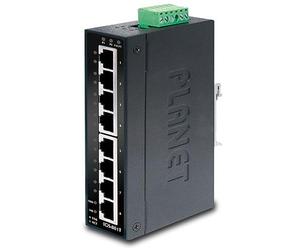 PLANET IGS-801T - IP30 Slim type 8-Port Industrial Gigabit Ethernet Switch (-40bis 75 Grad C)