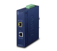 PLANET Industrial 1-Port convertitore multimediale di rete Interno Blu