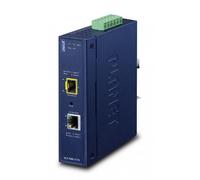 PLANET Industrial 1-Port convertitore multimediale di rete Interno Blu (Industri