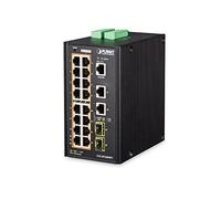 PLANET IGS-20160HPT switch di rete Gestito L2/L3 Gigabit Ethernet (10/100/1000) Supporto Power over (PoE) Blu, Bianco [IGS-20160HPT]
