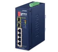 PLANET Industrial 4 porte 100TX+2 porte 100TX SFP IFGS-624PTF