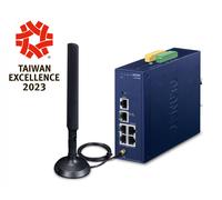 PLANET Industrial 5-Port GE LoRaWAN Gateway LCG-300-EU gateway/controller