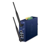 PLANET Industrial Dual Band 802.11ax 1800 Mbit/s Blu
