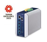 PLANET Industrial Layer 3 5-Port Gestito L3 10G Ethernet [100/1000/10000] Allumi