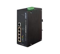 Planet Industrial Switch w/802.3at Switch di rete WLAN Filo IGS-504HPT