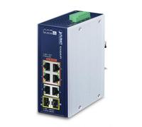 PLANET IP30 Industrial 4-Port Non gestito Gigabit Ethernet [10/100/1000] Support