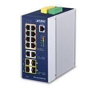 Planet IGS-5225-8P2T4S IP30 Industrial L2+/L4 8-Port 1000T 802.3at PoE+ 2-port 1