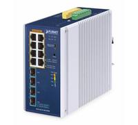 PLANET IP30 Industrial L2/L4 8-Port Gestito L2/L4 Gigabit Ethernet [10/100/1000]