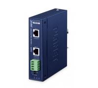 PLANET IP30 Industrial Single-Port 10Gbps 802.3bt PoE++ Splitter 24 V (IP30, Ind